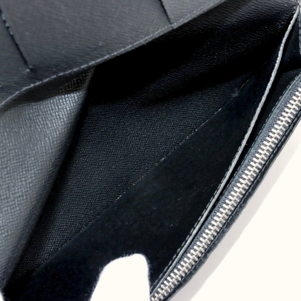 Louis Vuitton Black Epi Leather Brazza Long Wallet - Picture 5 of 10